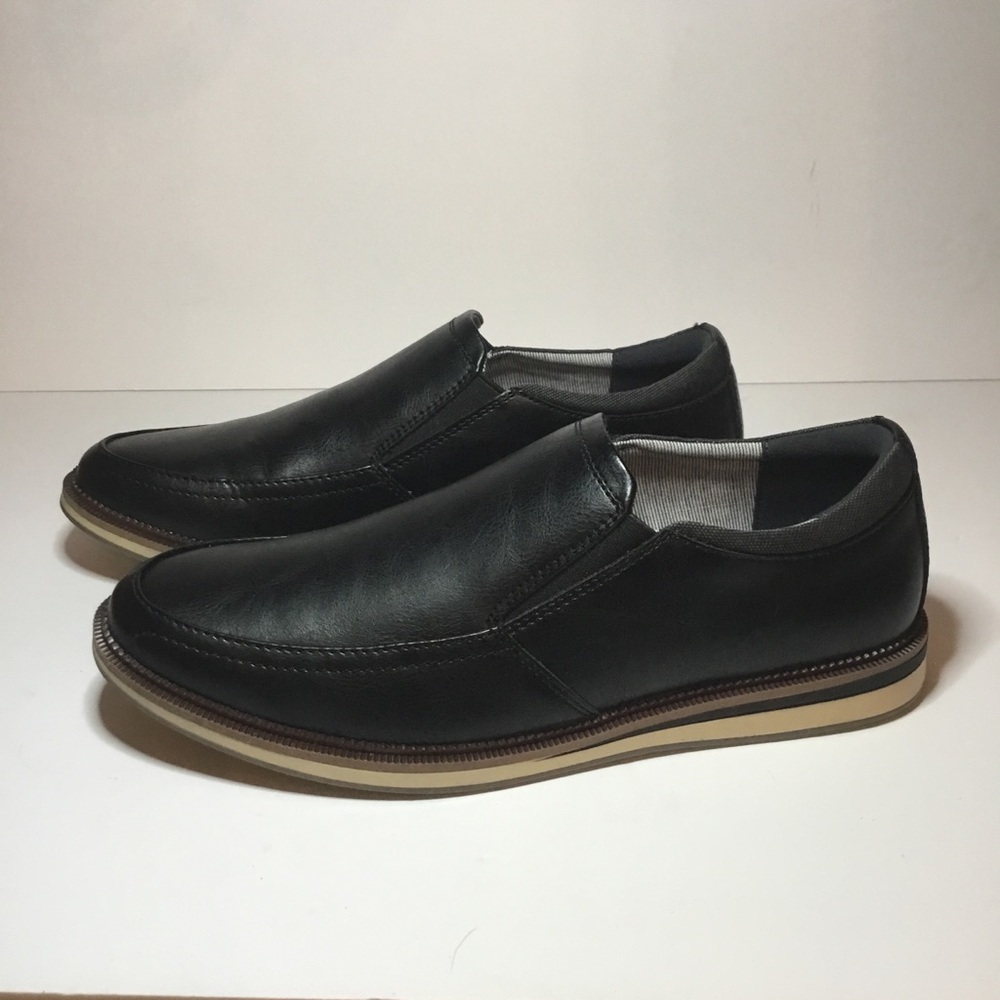 Kohl's Sonoma Men's Black Slip-On Shoes Size 8.5 NWB